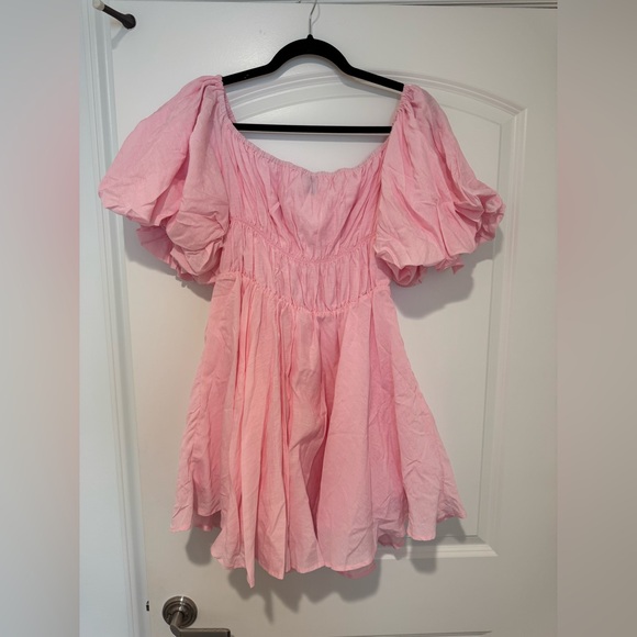 Princess Polly Light Pink Baby Doll Dress - Picture 7 of 8